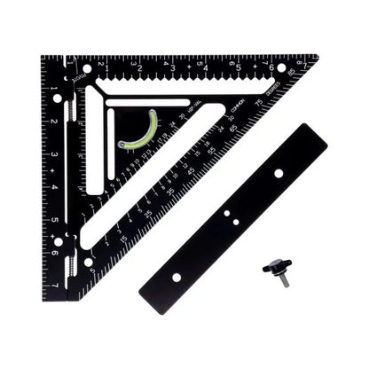 Accurate Rafter Square Tool with Level and Marking Guide