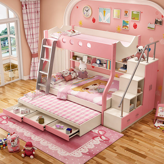 Fun Kids Bedroom Bunk Bed Set - Pexav