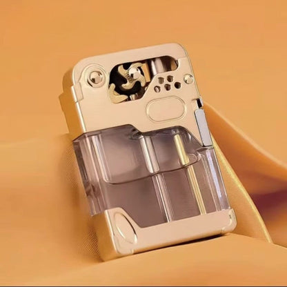 Transparent Fuel Metal Lighter