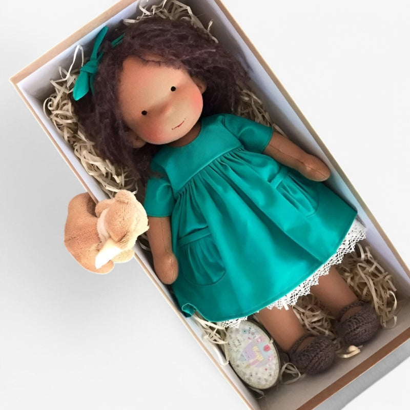 Artistic Handmade Doll for Creative Kids Play