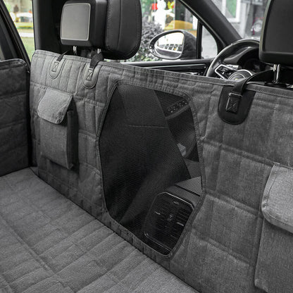 Durable Pet Car Seat Protector with Breathable Mesh