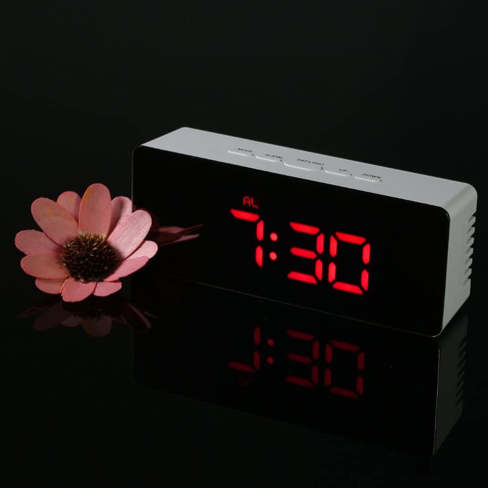 Sleek Modern LED Digital Desk Alarm Clock