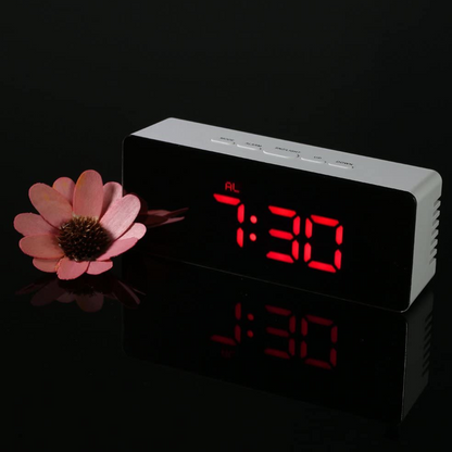 Sleek Modern LED Digital Desk Alarm Clock