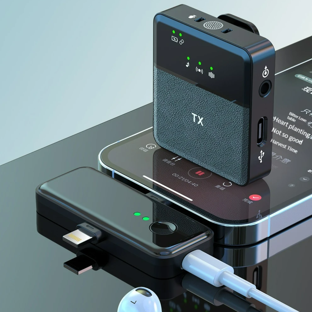 Compact Clip On Bluetooth Microphone - Pexav