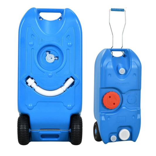 Collapsible Camping Water Storage Tank with Wheels - Pexav