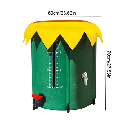 Big Outdoor Rainwater Collection Container Tank