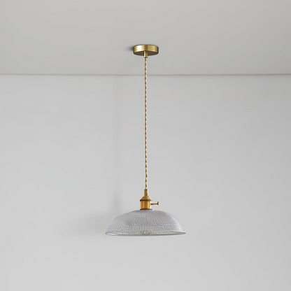 Simple Vintage Glass Drop Pendant Lamp