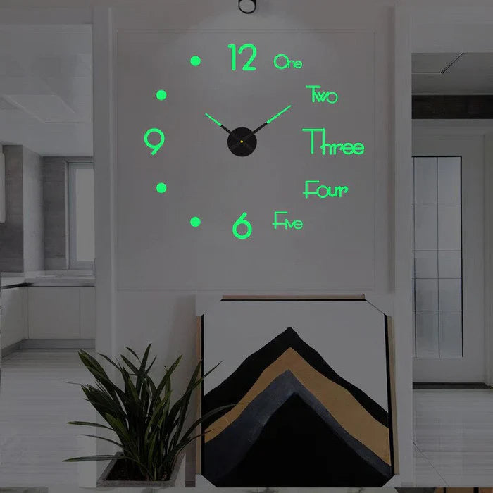 Quiet Classic Wall Clock Analog Home Decoration