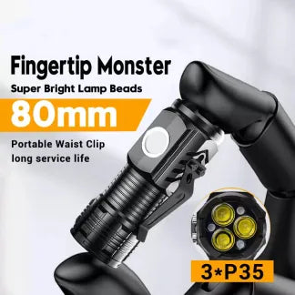 Compact 3 LED Torch with 5 Settings