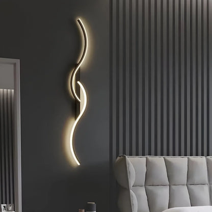 Contemporary Arc Wall Lamp
