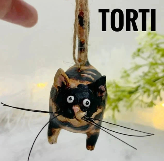 Small Cute Cat Collectible Figurine