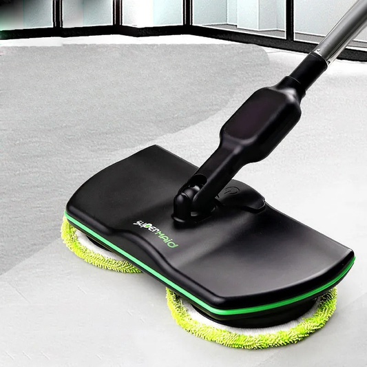 Wireless Rechargeable Floor Mop Cleaner Scrubber - Pexav