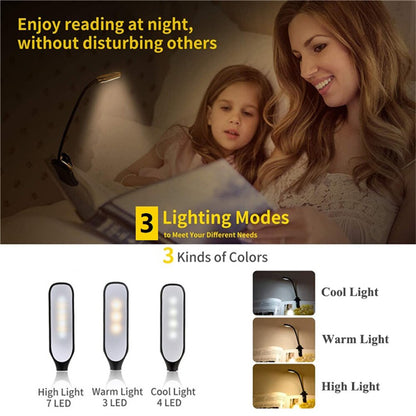 Adjustable Desk Book Light