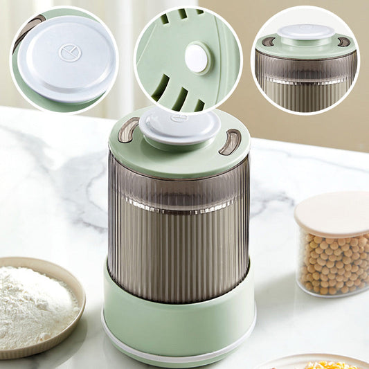 Compact 2-Level Electric Grain Mill - Pexav