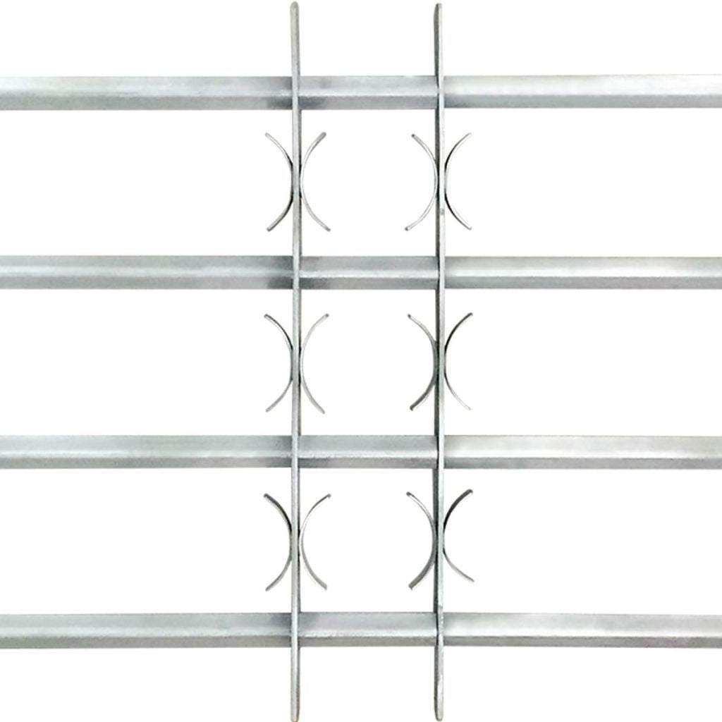 Secure Window Guard with 3 Bars 700-1050mm Wide