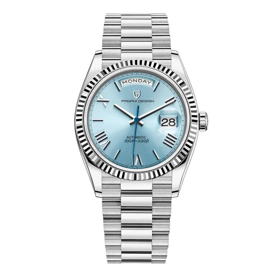 Premium Men's Automatic Stainless Steel Date Watch - Pexav