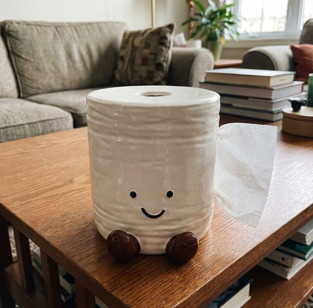 Funny Bathroom Tissue Holder - Pexav