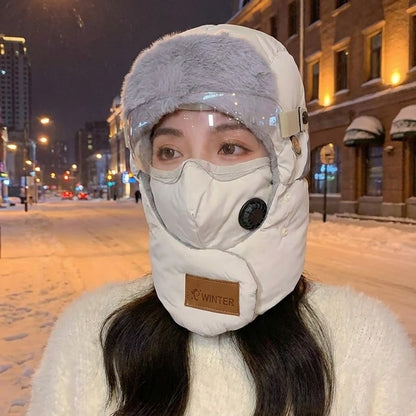 Warm Waterproof Cold Weather Face Mask Hat - Pexav