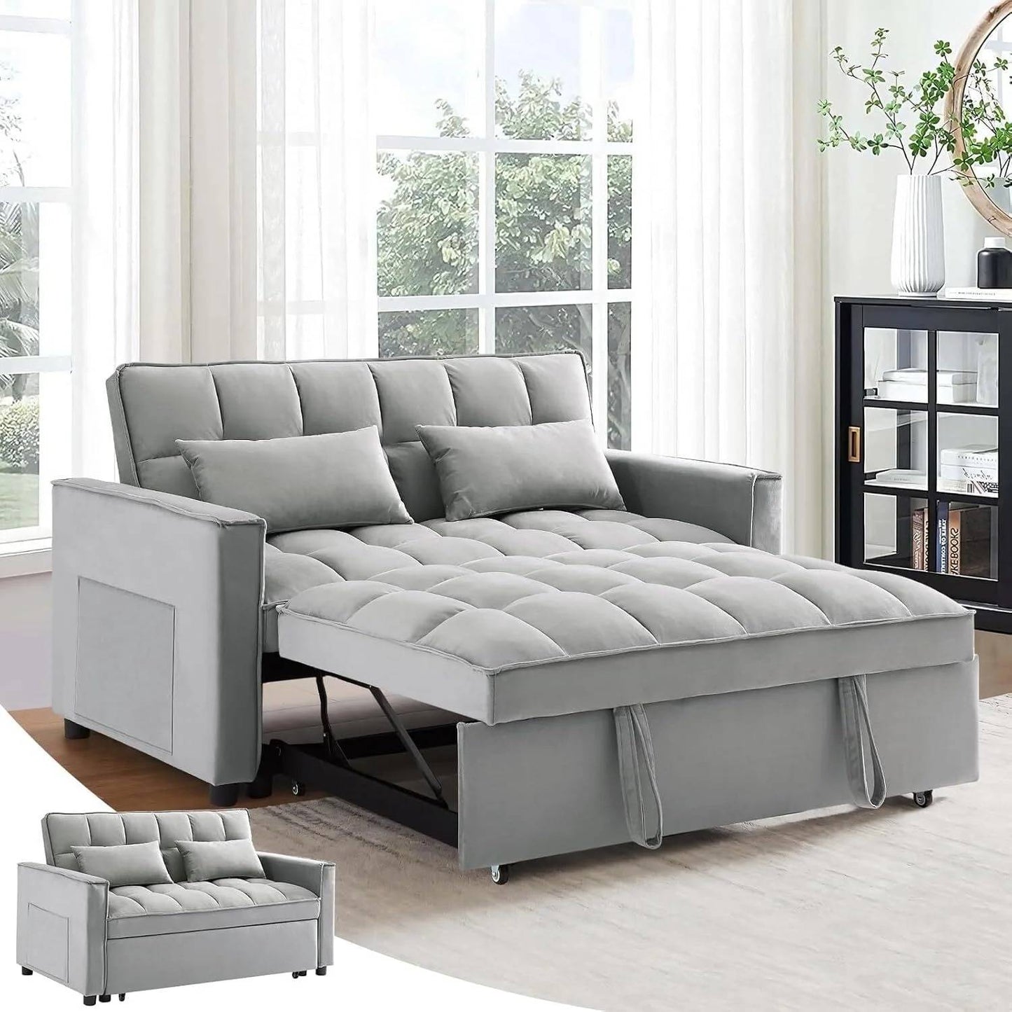 Space Saving Fold Out Sofa Bed