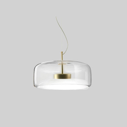 Classic Warm Glass Drop Ceiling Pendant Light