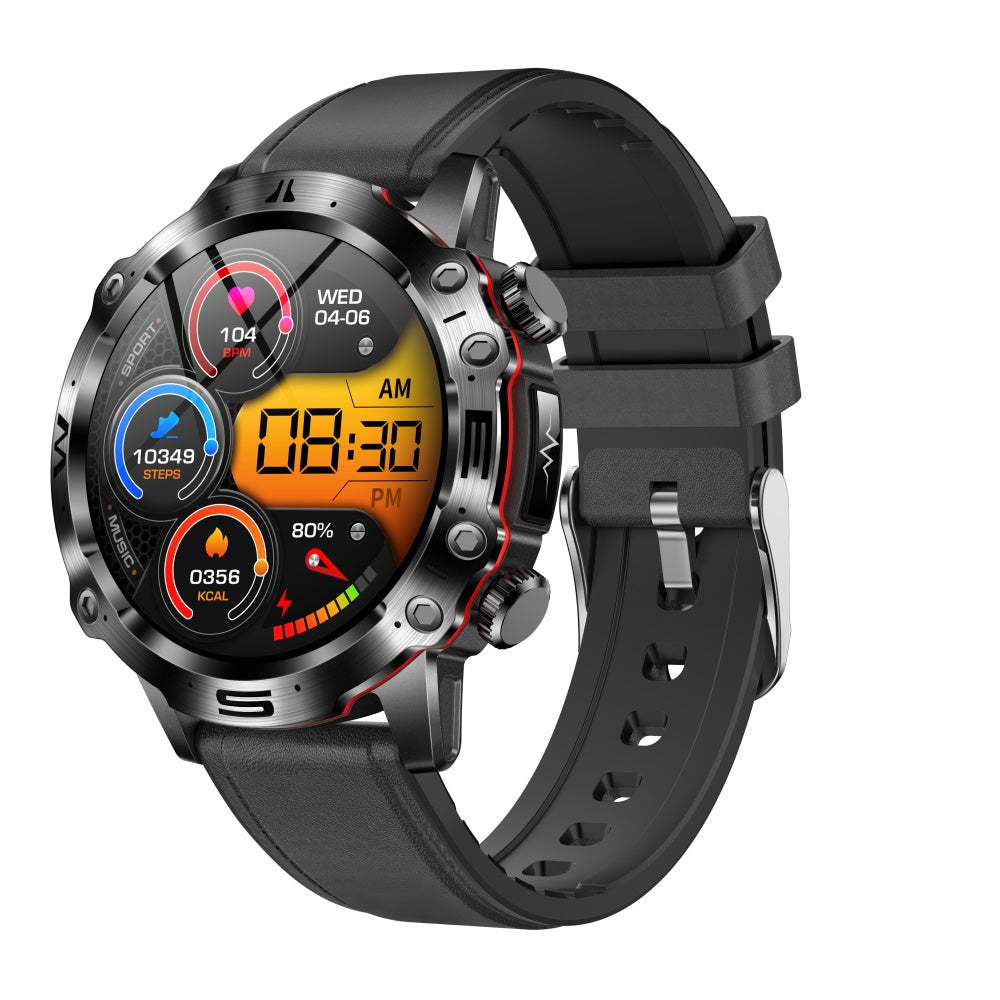 Smart Fitness Watch with Heart Rate and Sleep Tracker