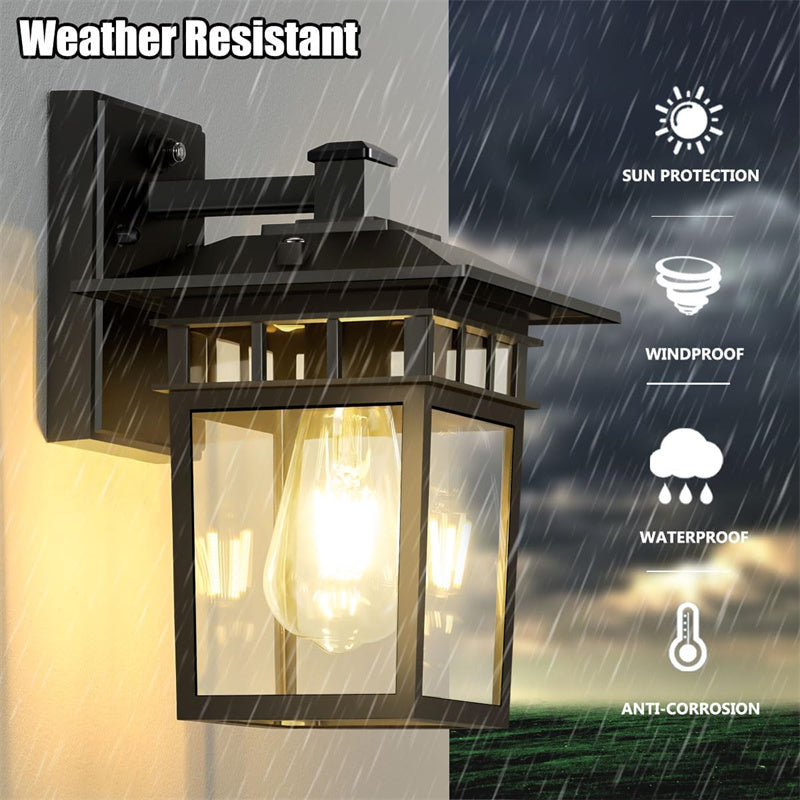 Weatherproof Outdoor Wall Light – Durable Aluminum Sconce