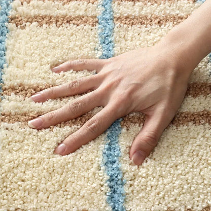Plush Bathroom Mat – Grip Bottom, Gentle & Fast Dry Rug