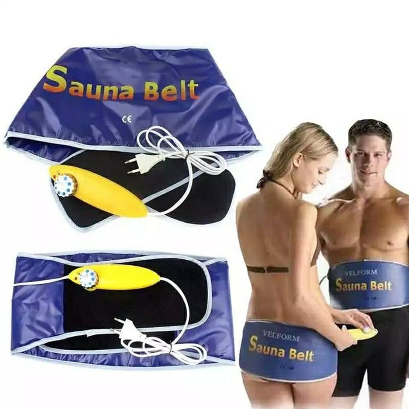 Slimming Waist Trimmer Belt with Heat for Fat Burn - Pexav