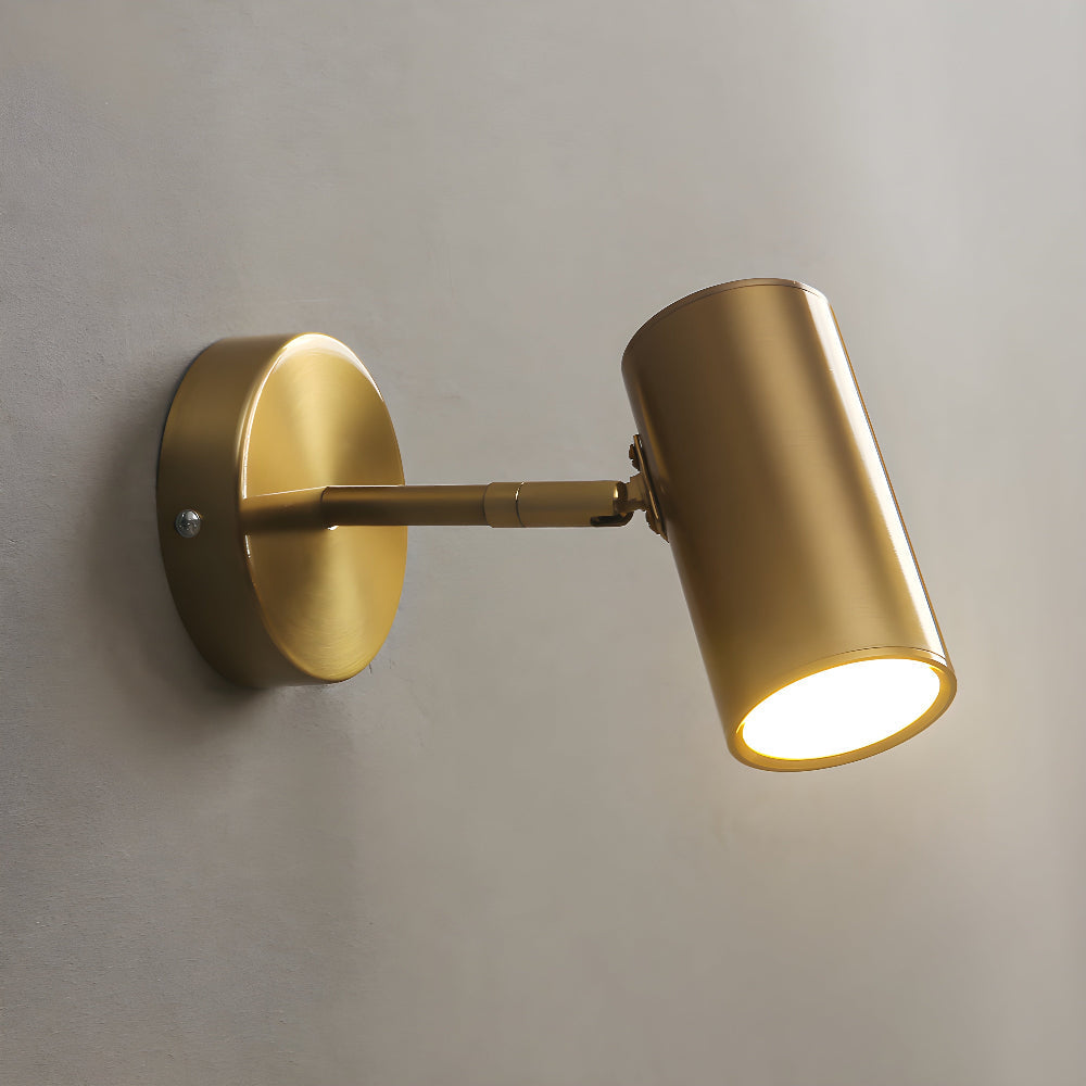 Slim LED Wall Lamp - Contemporary Metal Sconce - Pexav