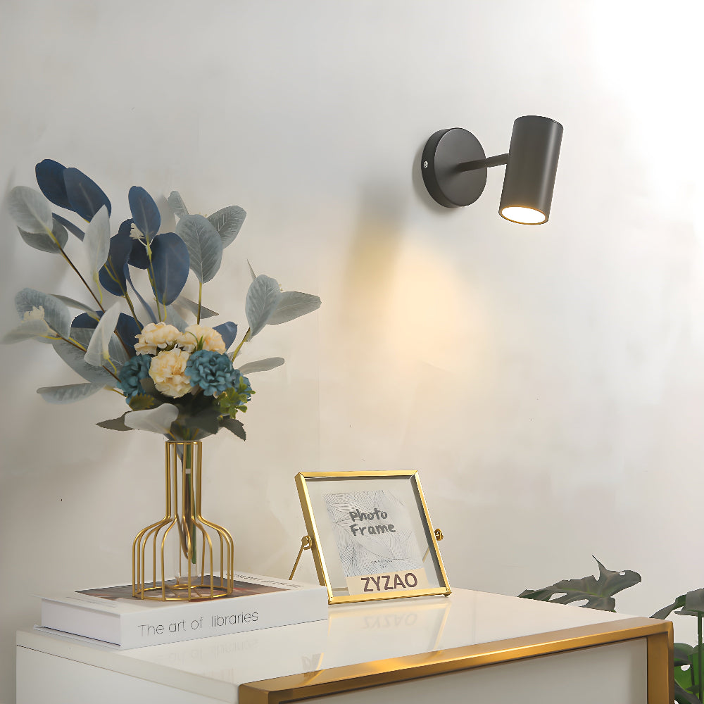 Adjustable LED Wall Light with Modern Nordic Design – Slim Aluminum Bathroom Wall Sconce for Warm Ambience and Versatile Placement 2