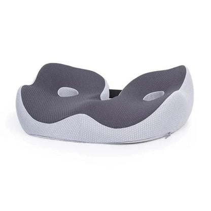 Adjustable Memory Foam Seat Cushion with Customizable Inserts, Breathable Cover, and Textured Grip Bottom for Enhanced Comfort 1
