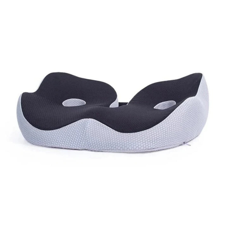 Adjustable Memory Foam Seat Cushion with Customizable Inserts, Breathable Cover, and Textured Grip Bottom for Enhanced Comfort 2