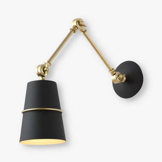 Flexible Vintage LED Wall Lamp with Adjustable Arm - Pexav