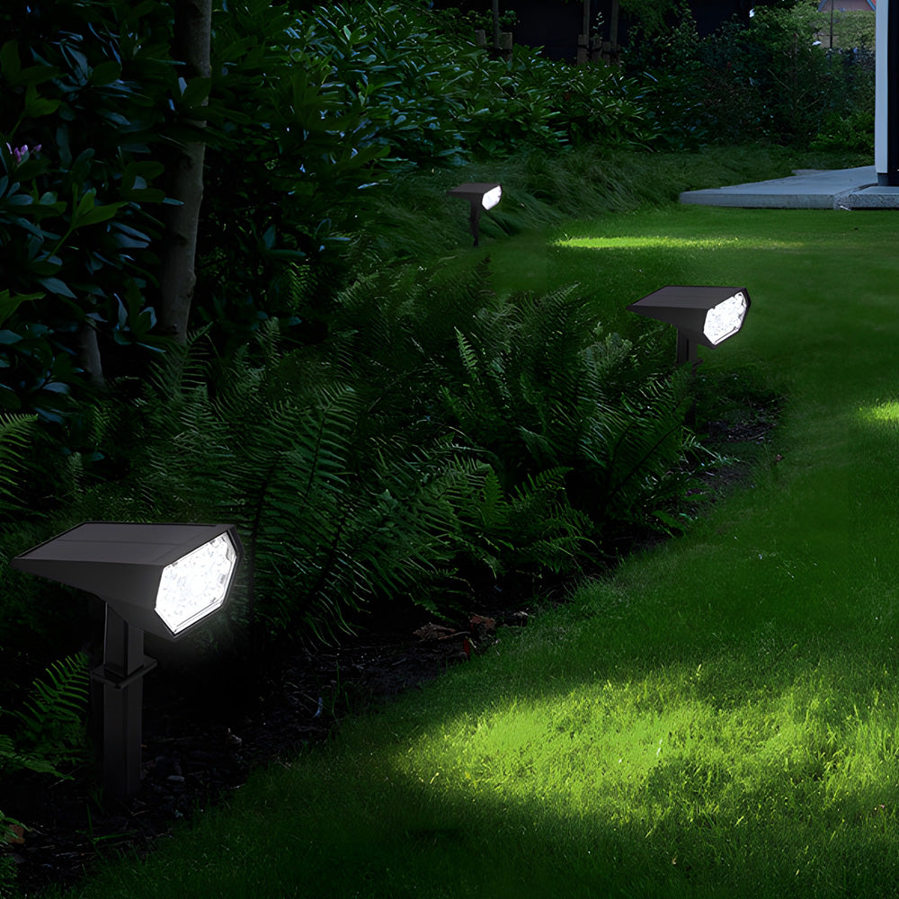Adjustable Waterproof Solar Powered Spotlight with Multicolor Illumination for Outdoor Garden Lighting 6