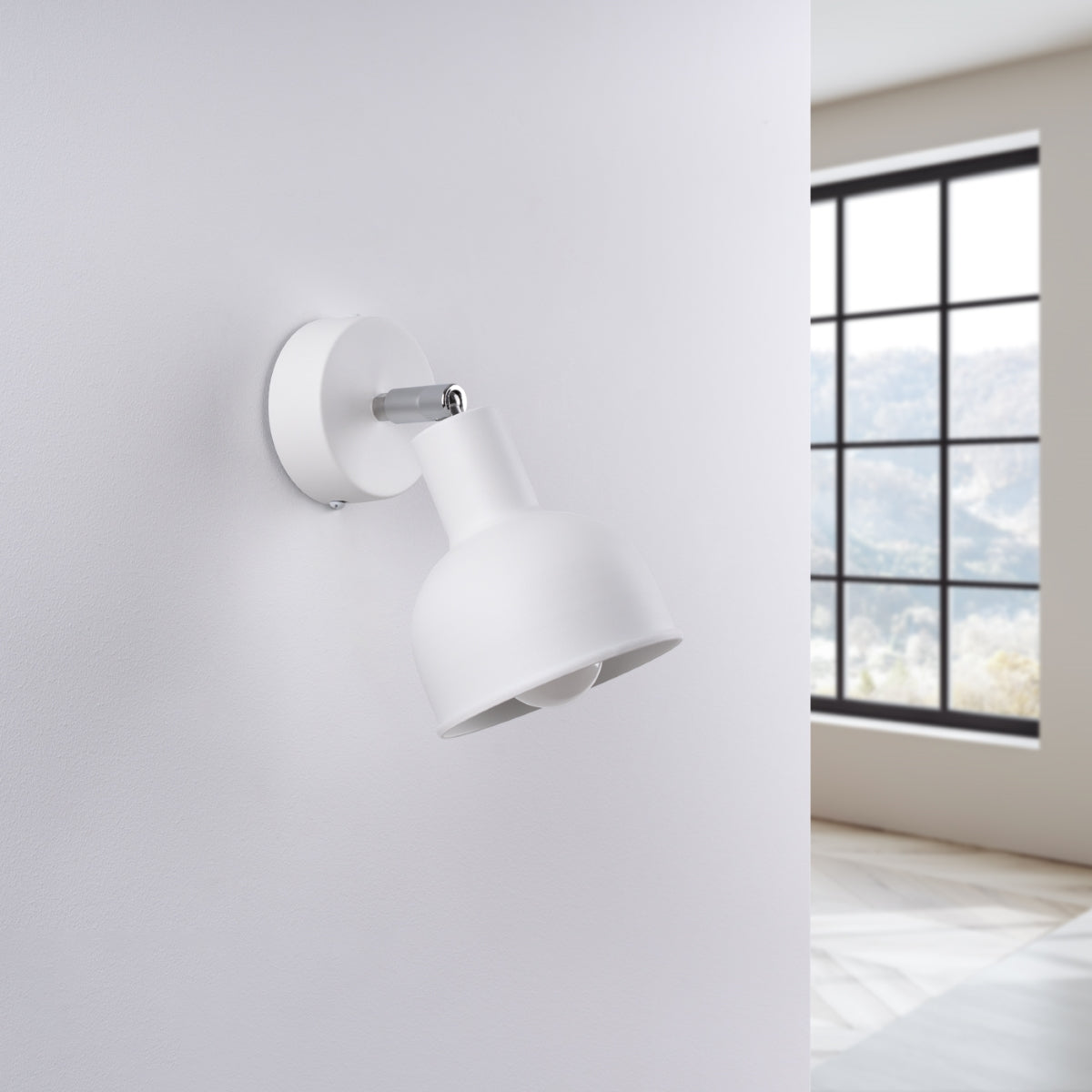 Simple White Pendant Wall Lamp - Pexav