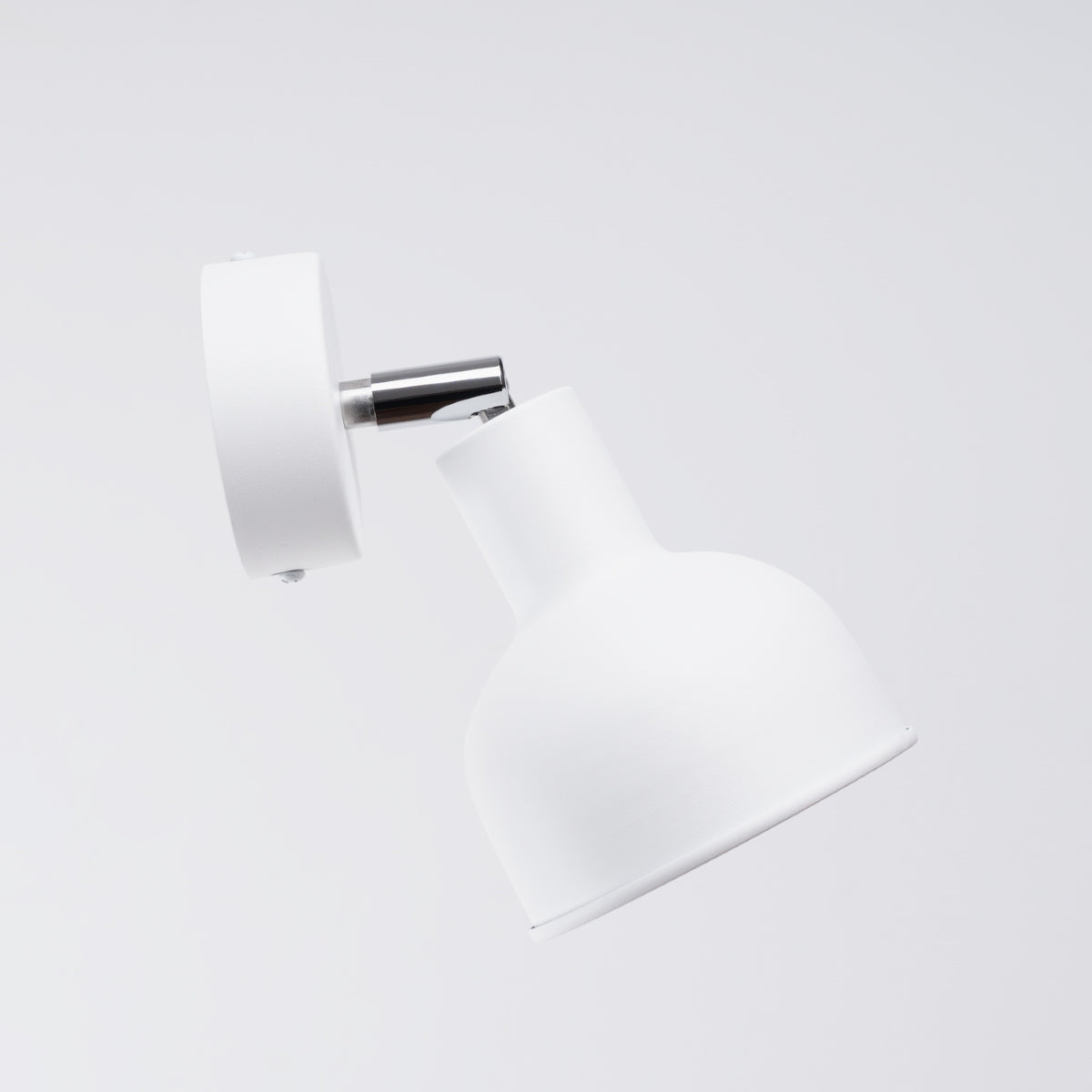 Adjustable White Bell Wall Light – Modern Minimalist Wall Lamp for Living Room, Bedroom, and Office 4