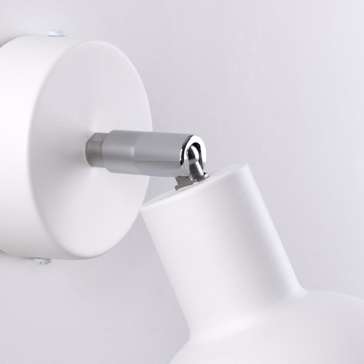 Adjustable White Bell Wall Light – Modern Minimalist Wall Lamp for Living Room, Bedroom, and Office 5