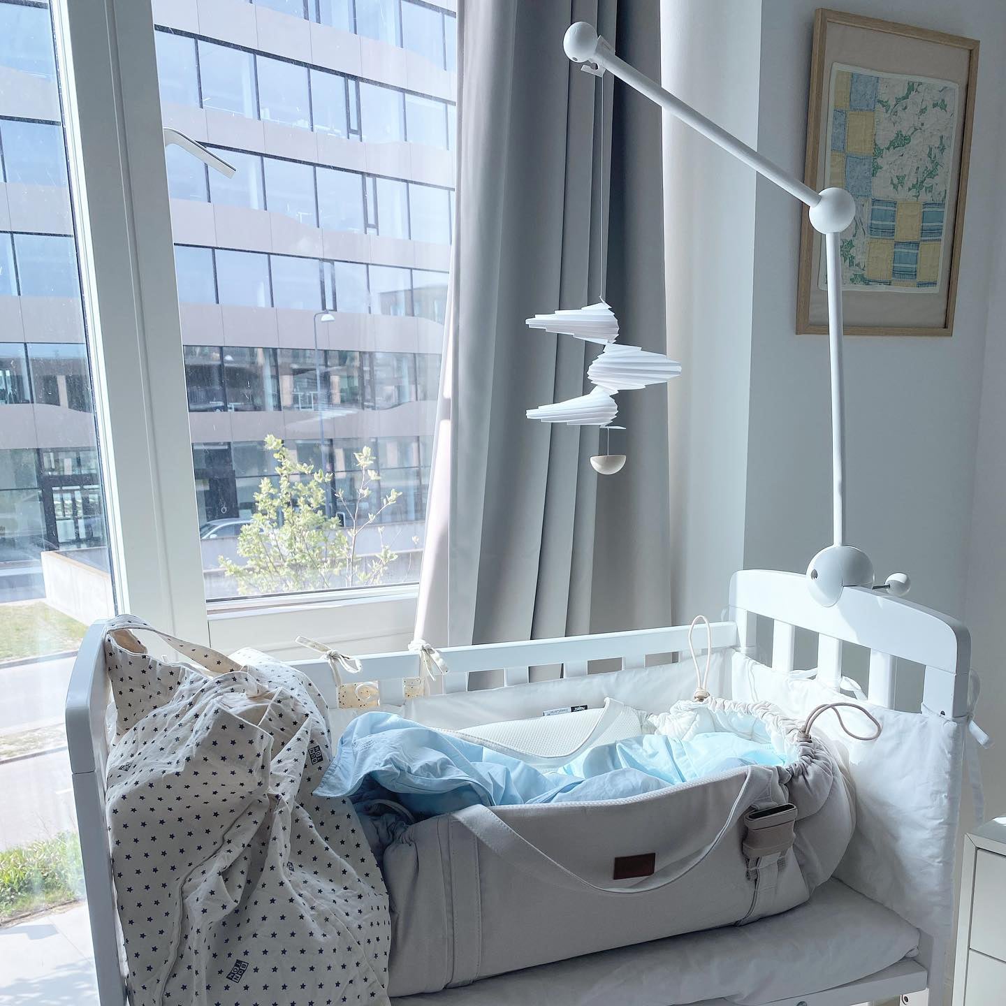 Sleek Modern Baby Mobile