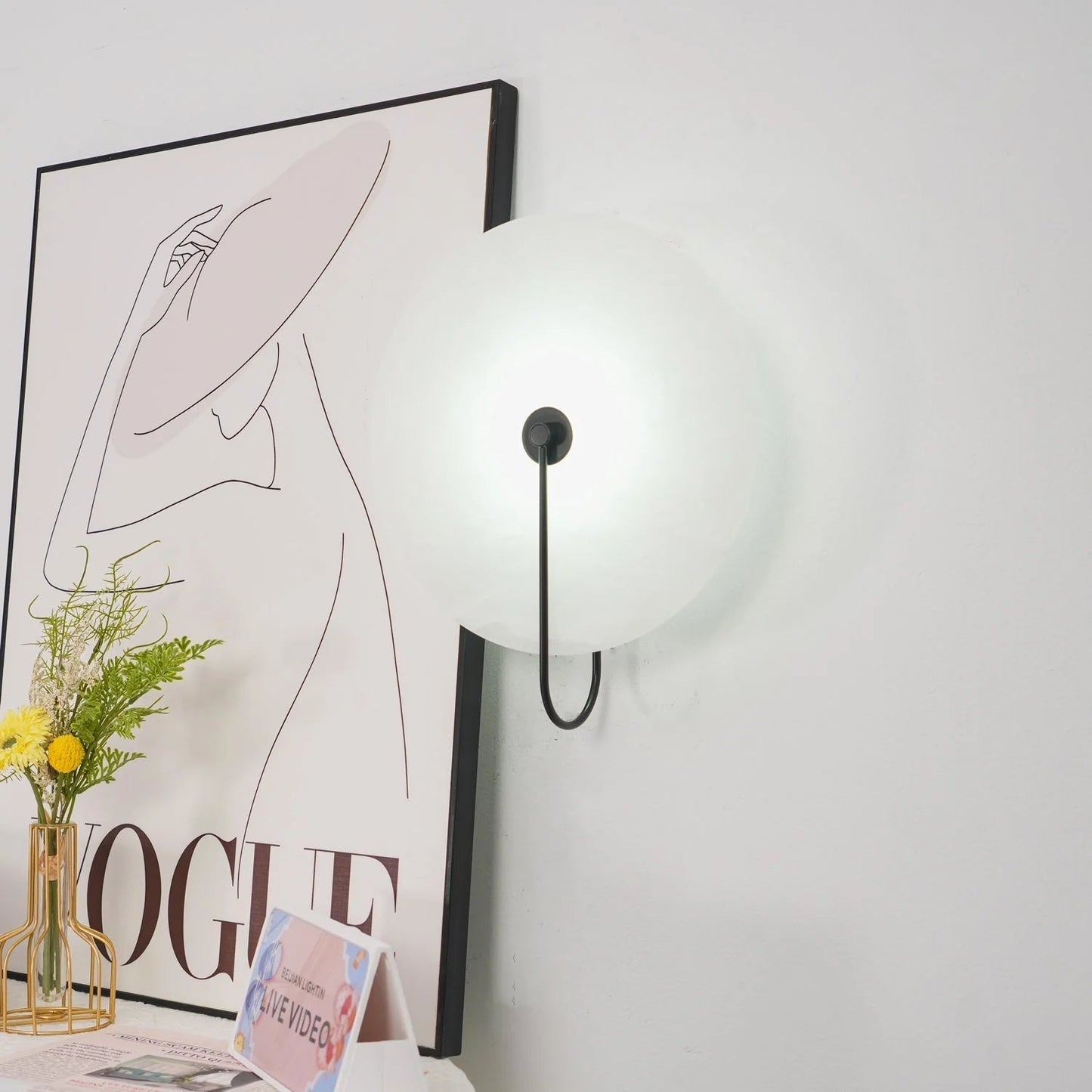 Nordic Alabaster Wall Lamp