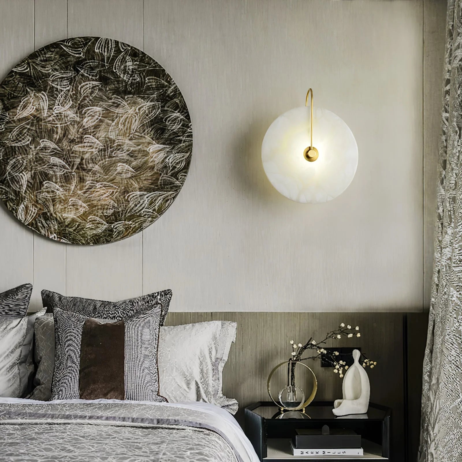 Nordic Alabaster Wall Lamp