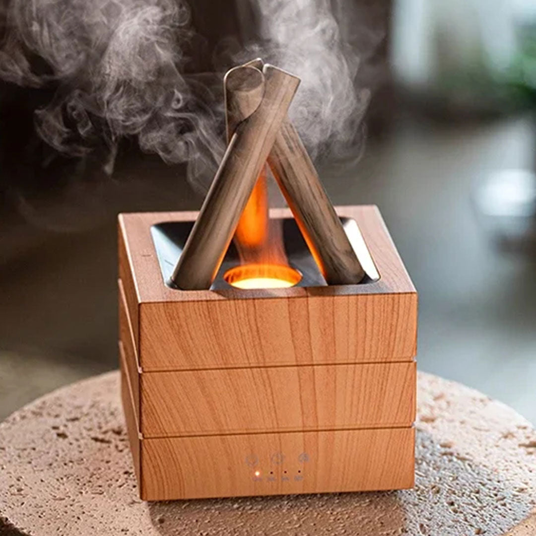 Aroma Diffuser with Flame Effect – Ultrasonic Fragrance Diffuser for Relaxation 2
