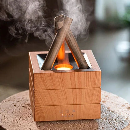 Aroma Diffuser with Flame Effect – Ultrasonic Fragrance Diffuser for Relaxation 2