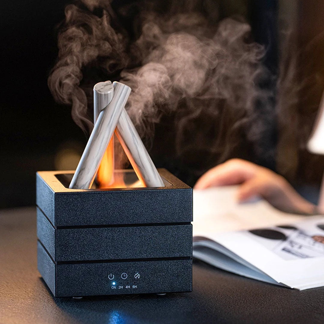 Aroma Diffuser with Flame Effect – Ultrasonic Fragrance Diffuser for Relaxation 4