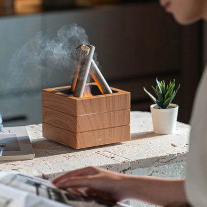 Aroma Diffuser with Flame Effect – Ultrasonic Fragrance Diffuser for Relaxation 5