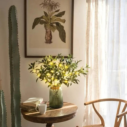 Realistic Greenery LED Table Lamp