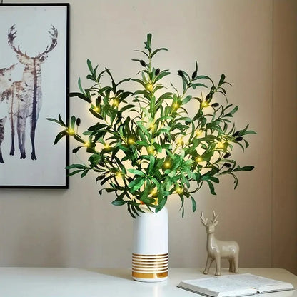 Realistic Greenery LED Table Lamp