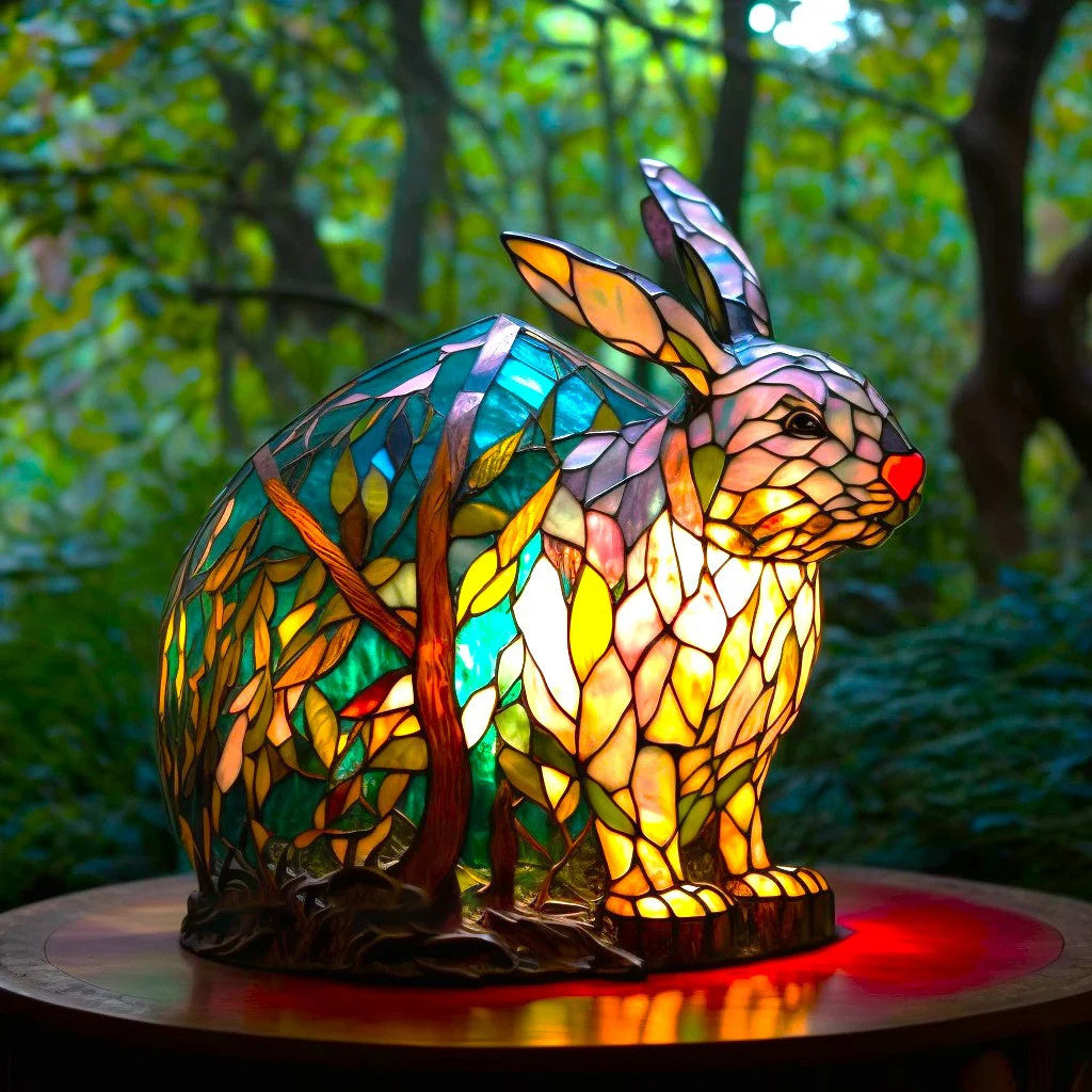 Artistic Resin Table Lamp with Vintage Design – Warm Ambient Light for Bedside or Living Room Decor 11