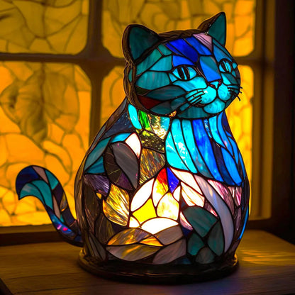 Artistic Resin Table Lamp with Vintage Design – Warm Ambient Light for Bedside or Living Room Decor 6