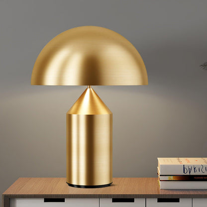 Simple Metal Dome Table Lamp - Pexav