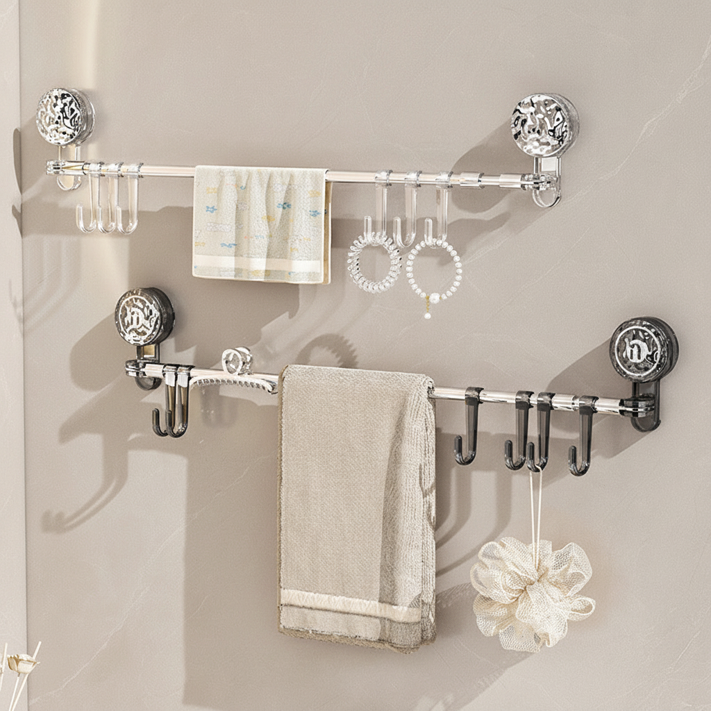 Space Saving Foldable Wall Hook Rack - Pexav